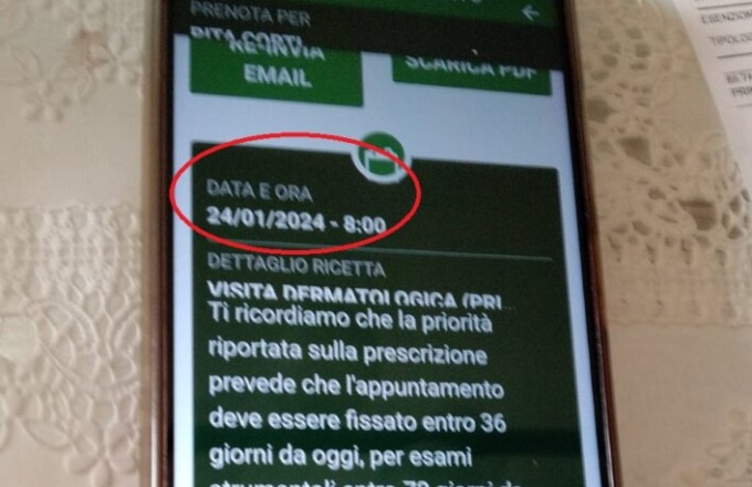 Prenota una visita dermatologica ma è datata gennaio 2024: le lunghe liste d’attesa