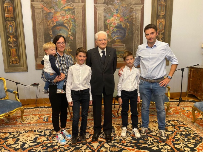 Dopo la lettera, la visita al Quirinale: Mattarella accoglie il piccolo Mirko con tutta la famiglia
