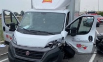 Incidente tra auto e furgone a Presezzo