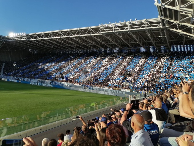 Il volantino che annuncia novità sul tifo organizzato nella Curva Nord dell’Atalanta