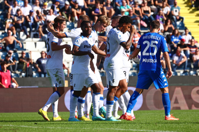 Autoritaria e concreta: l’Atalanta vince nettamente a Empoli e riprende la marcia in vetta (0-2)