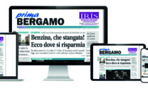 Prima Bergamo, abbonamento annuale cartaceo a 80 euro. In regalo un abbonamento annuale digitale