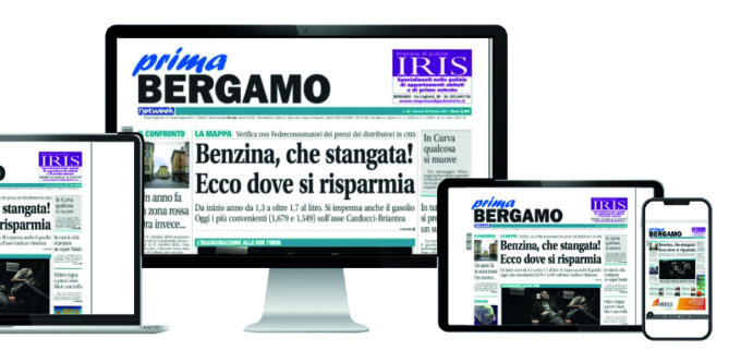 Prima Bergamo, abbonamento annuale cartaceo a 80 euro. In regalo un abbonamento annuale digitale
