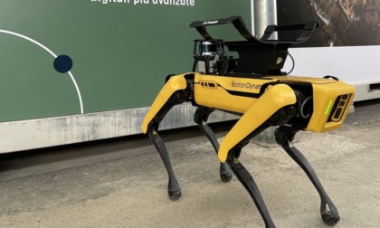Il cane robot Spot a Chorus Life: il cantiere più tecnologico d'Italia scelto per il primo test