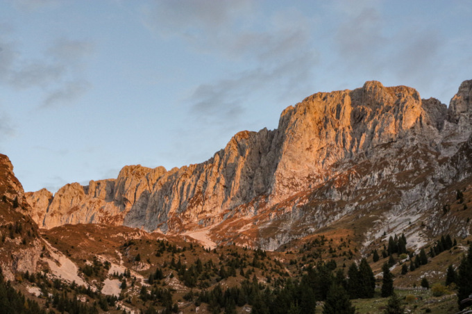 Il poco noto Pizzo Corzene, che offre un panorama mozzafiato sulla Presolana