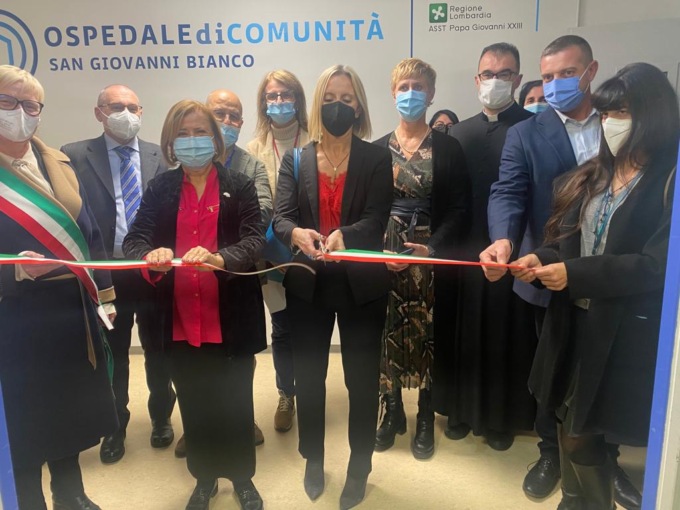 Inaugurato l’ospedale di comunità di San Giovanni Bianco: è il primo nella Bergamasca