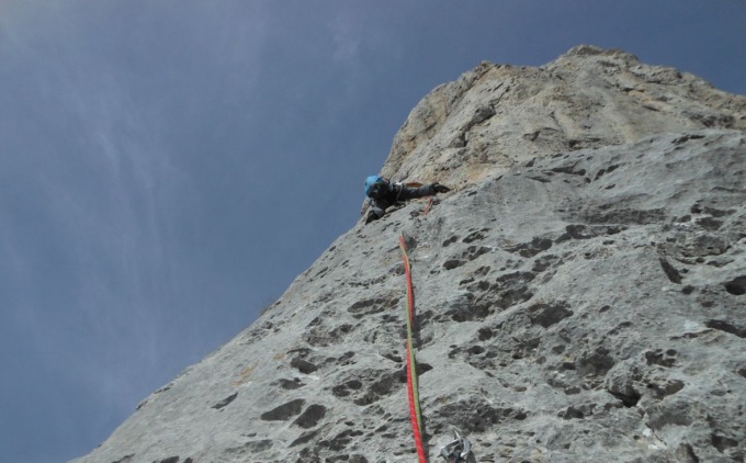 Quando l’inventore delle suole Vibram tracciò una via sulla parete sud della Presolana