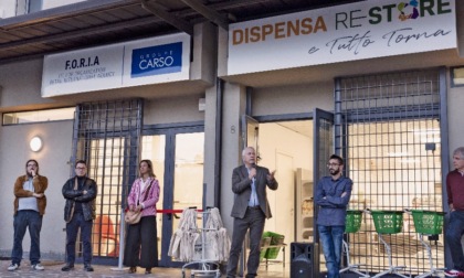 Bergamo, sulla strada per Lallio: ecco la bottega dove prendi il cibo... gratis