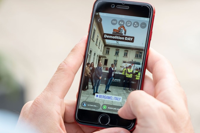 Demolizione dell’ex Italcementi, via Madonna delle Nevi chiusa nel fine settimana