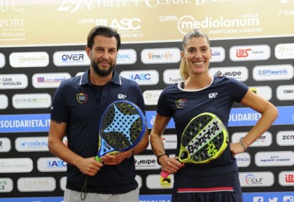 La love story tra due ex bandiere dello sport di Bergamo: Francesca Piccinini e Cristiano Doni insieme