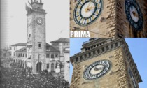 Il colore dell'orologio della Torre dei Caduti, il Comune di Bergamo difende il restauro