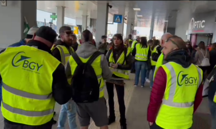 Sciopero all'aeroporto di Orio, Sacbo smentisce i sindacati: «Adesione del 37%, non all'80»