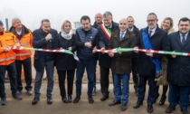 Inaugurata da Salvini la tangenziale di Verdello: «Ci sono opere che mettono d'accordo tutti»