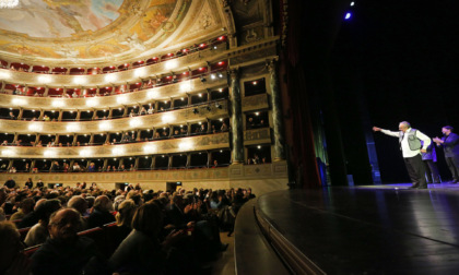Silvio Orlando: «Il Teatro Donizetti è un modello da esportare in tutta Italia»