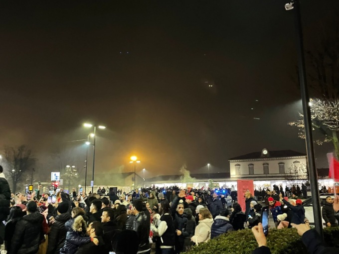 Il Marocco in semifinale ai Mondiali, il video della festa in stazione a Bergamo