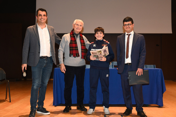 La-premiazione di Andrea Carelli