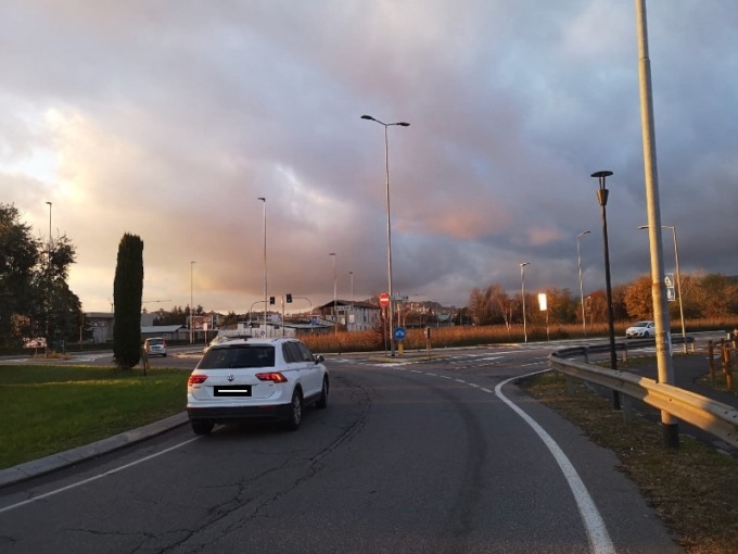 Treno per Orio, la vista salvata di Boccaleone su Città Alta (che però non si vede)