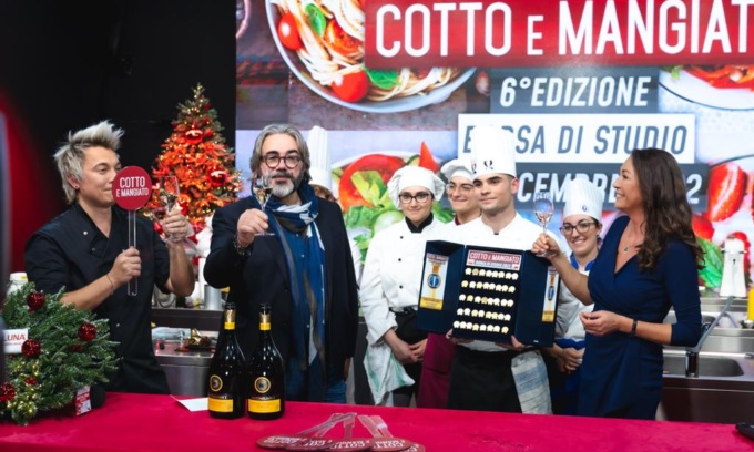 Bergamasco trionfa a “Cotto e mangiato” come miglior giovane chef