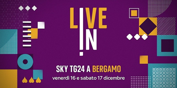 “Sky Tg24 Live In” arriva a Bergamo e porta tanti ospiti: l’elenco completo