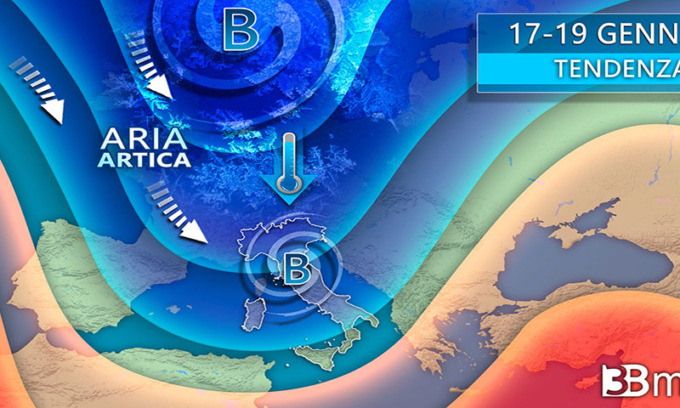 Il vero inverno è dietro l’angolo: da metà gennaio freddo e neve anche a quote basse