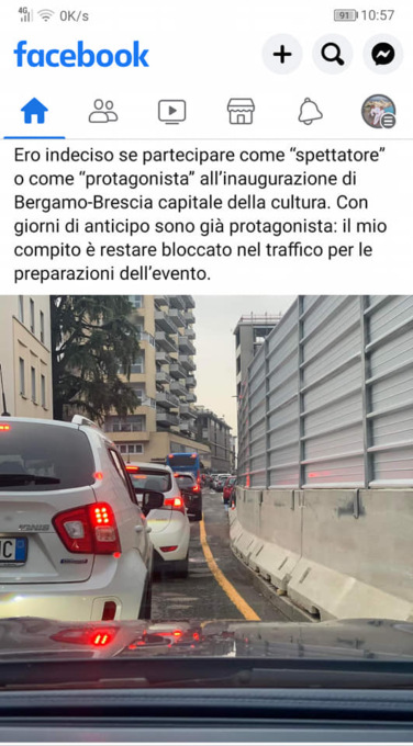 Traffico migliorato a Bergamo, il Comune gongola (ma c’è chi ha scelto lo smart working)