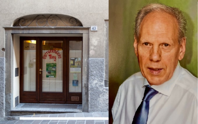 Addio a Tony Caccia, Gandino piange lo storico barbiere di via Mirandola