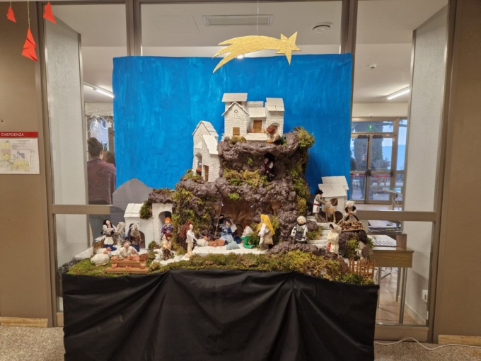 Il presepe dei pazienti bergamaschi dell’Ospedale Santa Giuliana di Verona