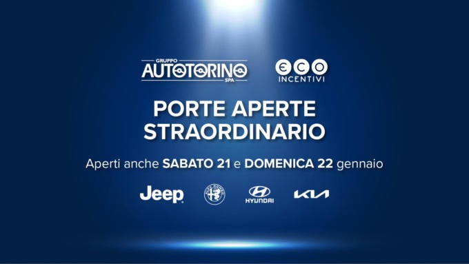 Ecobonus: da Autotorino speciale porte aperte domenica 22 gennaio