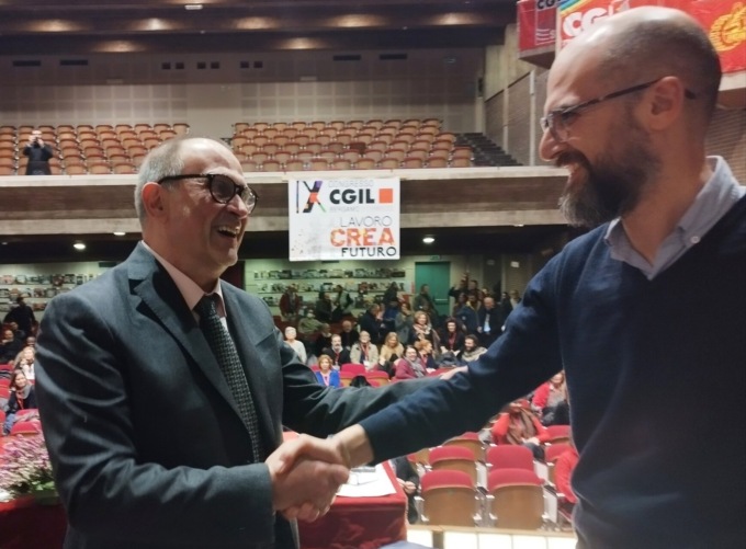 Marco Toscano, il nuovo segretario della Cgil di Bergamo paladino del lavoro povero