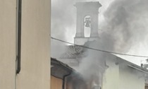 Il video della Sacrestia di Martinengo in fiamme: numerosi i danni