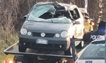 Incidente all'alba tra Bariano e Romano, ferito un ragazzo di 27 anni