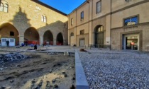Piazza Cittadella, fervono i lavori: ripavimentazione in corso