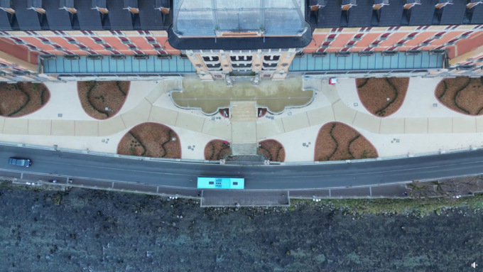 Prosegue la rinascita del Grand Hotel: completati i giardini esterni