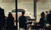 Bello lo spot della Fiat 500 elettrica girato al bar Milano di Treviglio per gli Stati Uniti