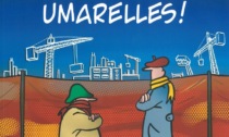 “Umarelles” a fumetti: si trovano davanti a un cantiere, parlano dei lavori e del mondo