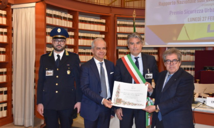 La Polizia locale di Bergamo ottiene a Roma il premio "Miglior operazione" del 2022