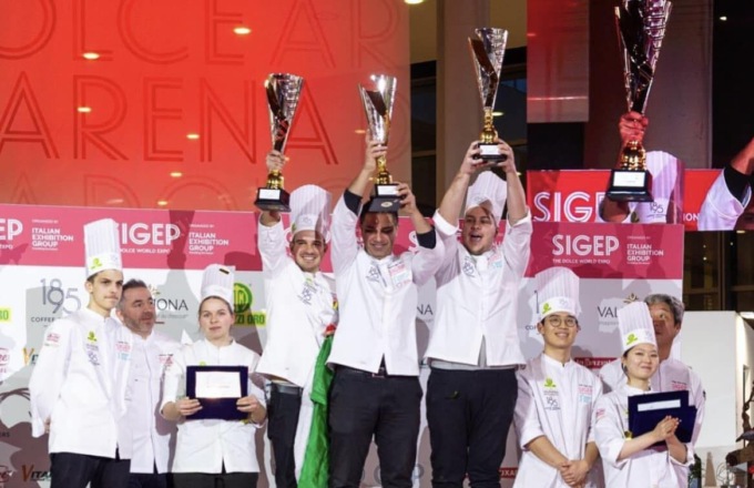 Tommaso Nembrini, ventenne del Sebino, è campione mondiale di pasticceria