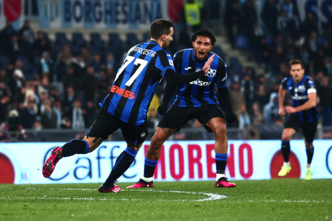 Un’Atalanta spettacolare batte la Lazio all’Olimpico. In rete Zappacosta e “dinamite” Hojlund (0-2)