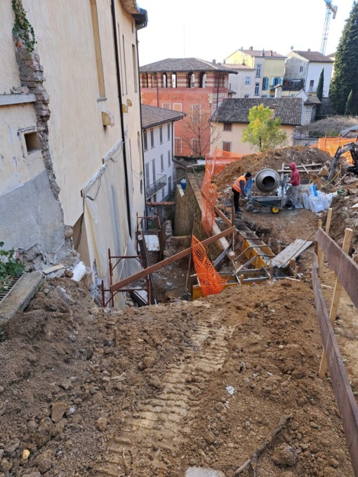 Nuovo giardino con bistrot a fianco dell’Accademia Carrara: lo stato dei lavori