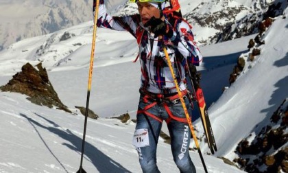 Il bergamasco William Boffelli quarto ai campionati italiani di sci alpinismo disputati a Colere