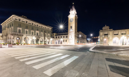 Nuovo volto del centro di Bergamo, con anche un nuovo sistema di illuminazione dei monumenti