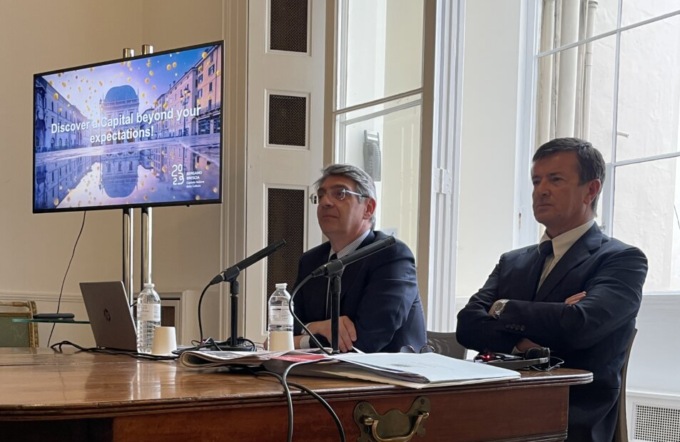 Gori e Del Bono a Londra per presentare le iniziative della Capitale della Cultura