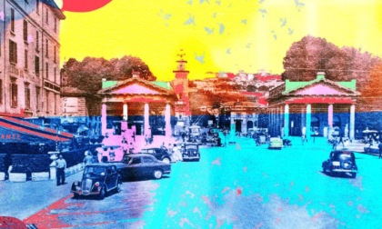 “Bergomum Pop”, le vecchie cartoline della città esplodono di colore