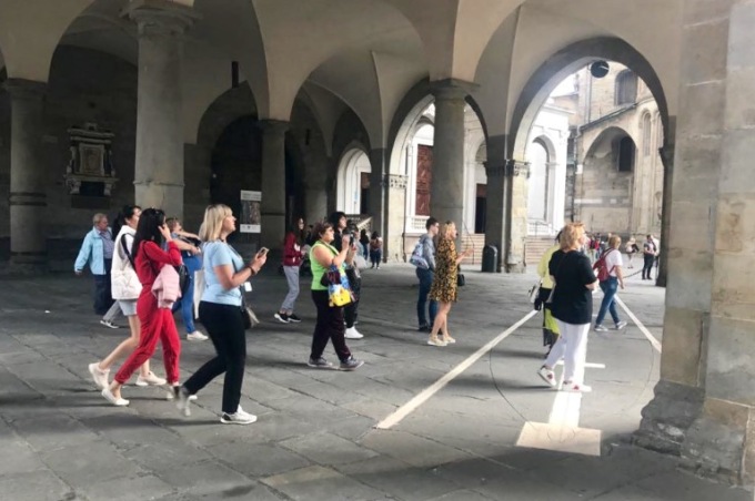 Bergamo, la formidabile invasione dei turisti in città: 382 mila nei primi tre mesi del 2023