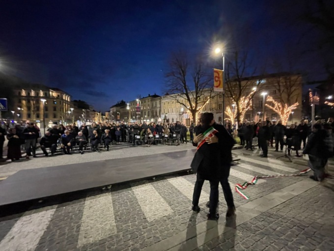 Foto e video del nuovo volto del Centro Piacentiniano di Bergamo, ora che i lavori sono finiti
