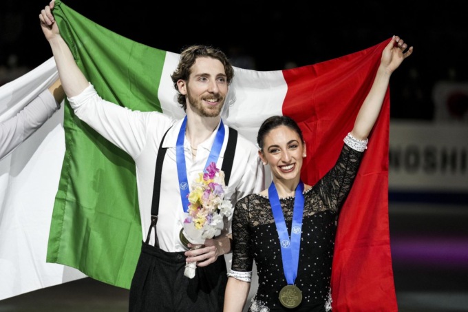 Il pattinaggio su ghiaccio italiano sul podio Mondiale con la bergamasca Sara Conti e Niccolò Macii