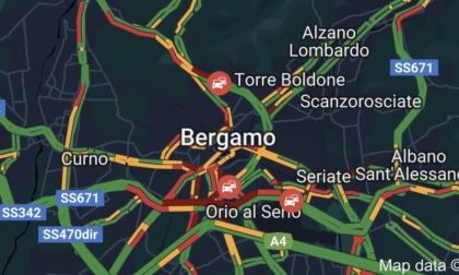 Lavori sull'Asse e traffico in tilt, la Lega chiede spiegazioni al Comune di Bergamo