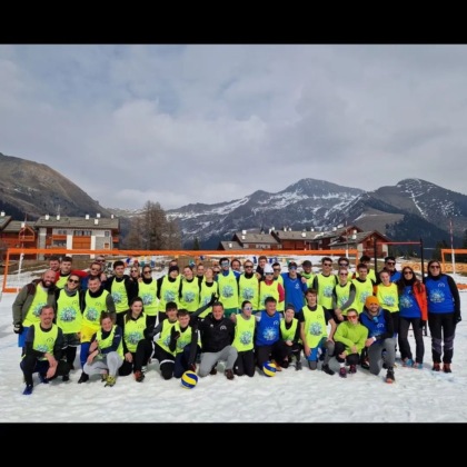 Quarta edizione del torneo Snow Volley, ricordando Federica Balestra, a San Simone di Valleve