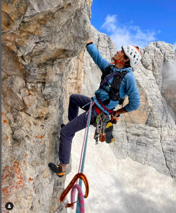 Il bergamasco Dario Eynard è entrato nel Cai Eagle Team ed è tra le 15 promesse dell’alpinismo