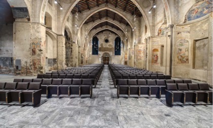 Completato il restauro degli affreschi dell'ex chiesa di Sant'Agostino